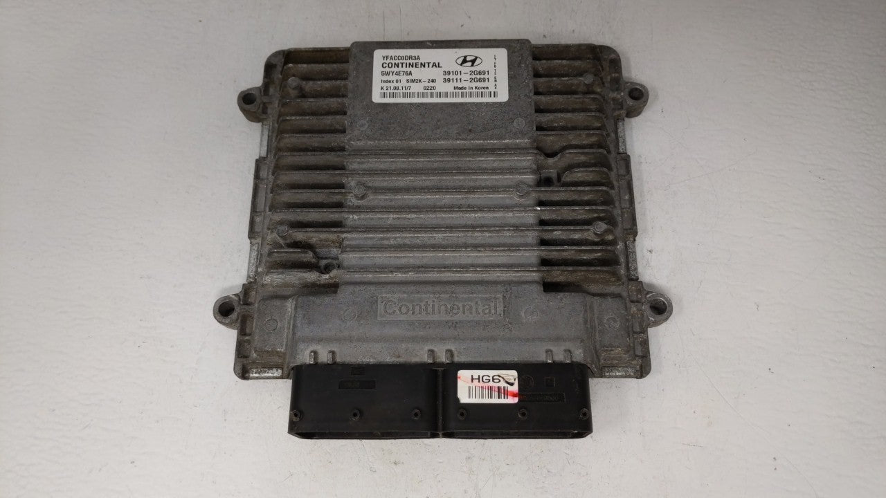 2011-2014 Hyundai Sonata PCM Engine Control Computer ECU ECM PCU OEM P/N:39101-2G692 39111-2G690 Fits Fits 2011 2012 2013 20