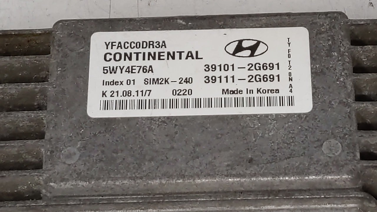 2011-2014 Hyundai Sonata PCM Engine Control Computer ECU ECM PCU OEM P/N:39101-2G692 39111-2G690 Fits Fits 2011 2012 2013 20