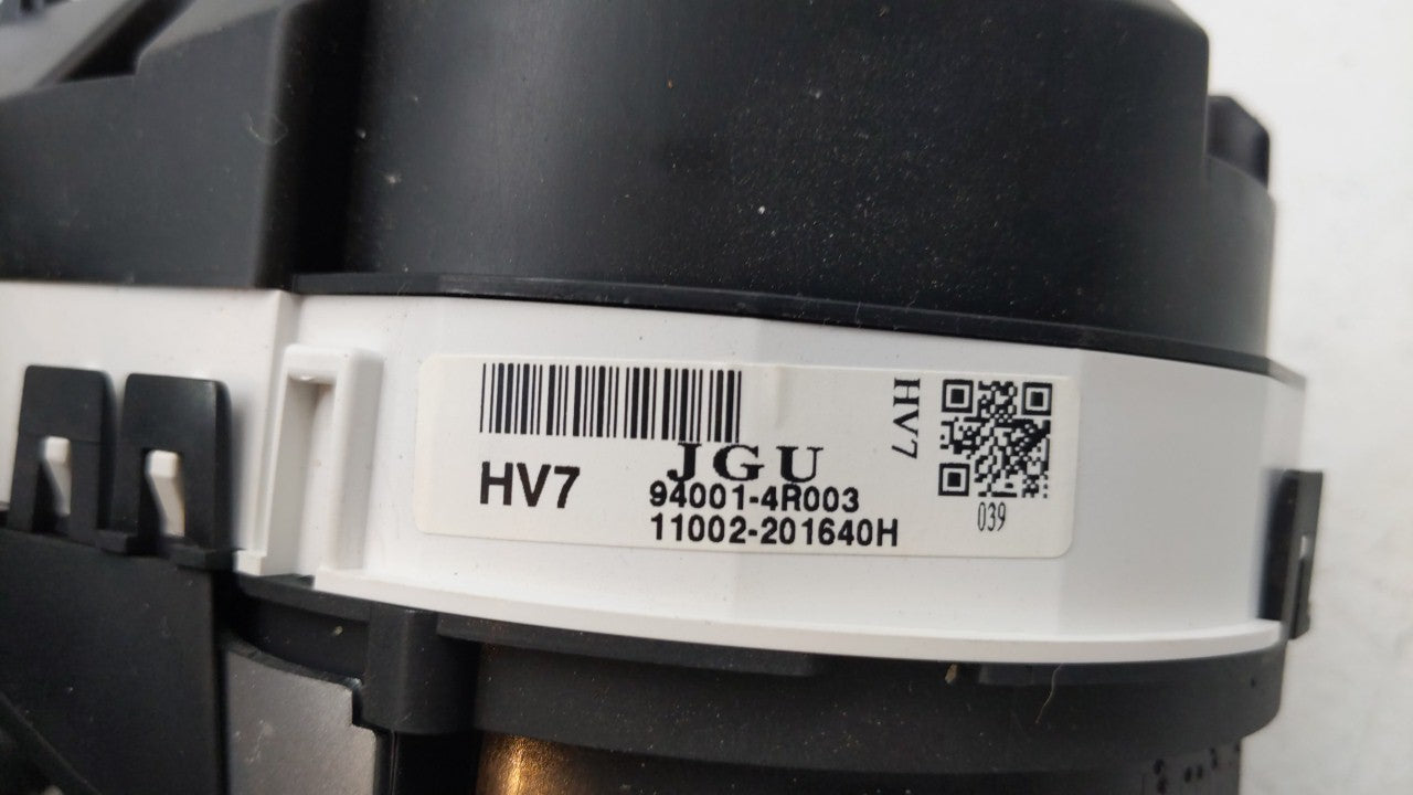 2011-2015 Hyundai Sonata Instrument Cluster Speedometer Gauges P/N:94001-4R003 Fits Fits 2011 2012 2013 2014 2015 OEM Used A