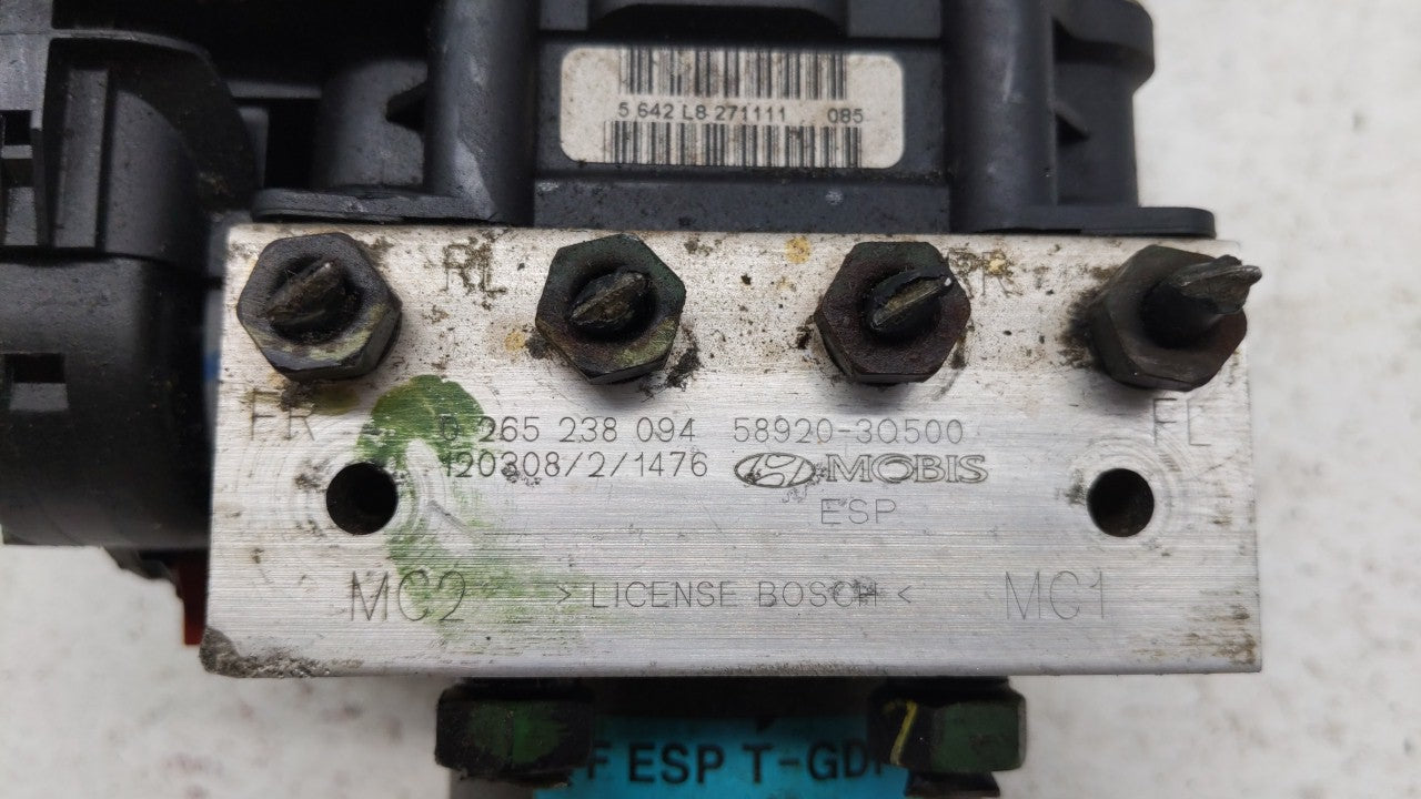 2011-2013 Hyundai Sonata ABS Pump Control Module Replacement P/N:58920-30500 58920-3Q500 Fits Fits 2011 2012 2013 OEM Used A