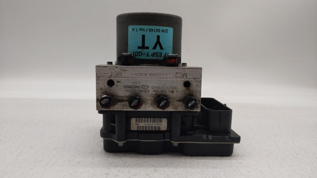 2011-2013 Hyundai Sonata ABS Pump Control Module Replacement P/N:58920-30500 58920-3Q500 Fits Fits 2011 2012 2013 OEM Used A