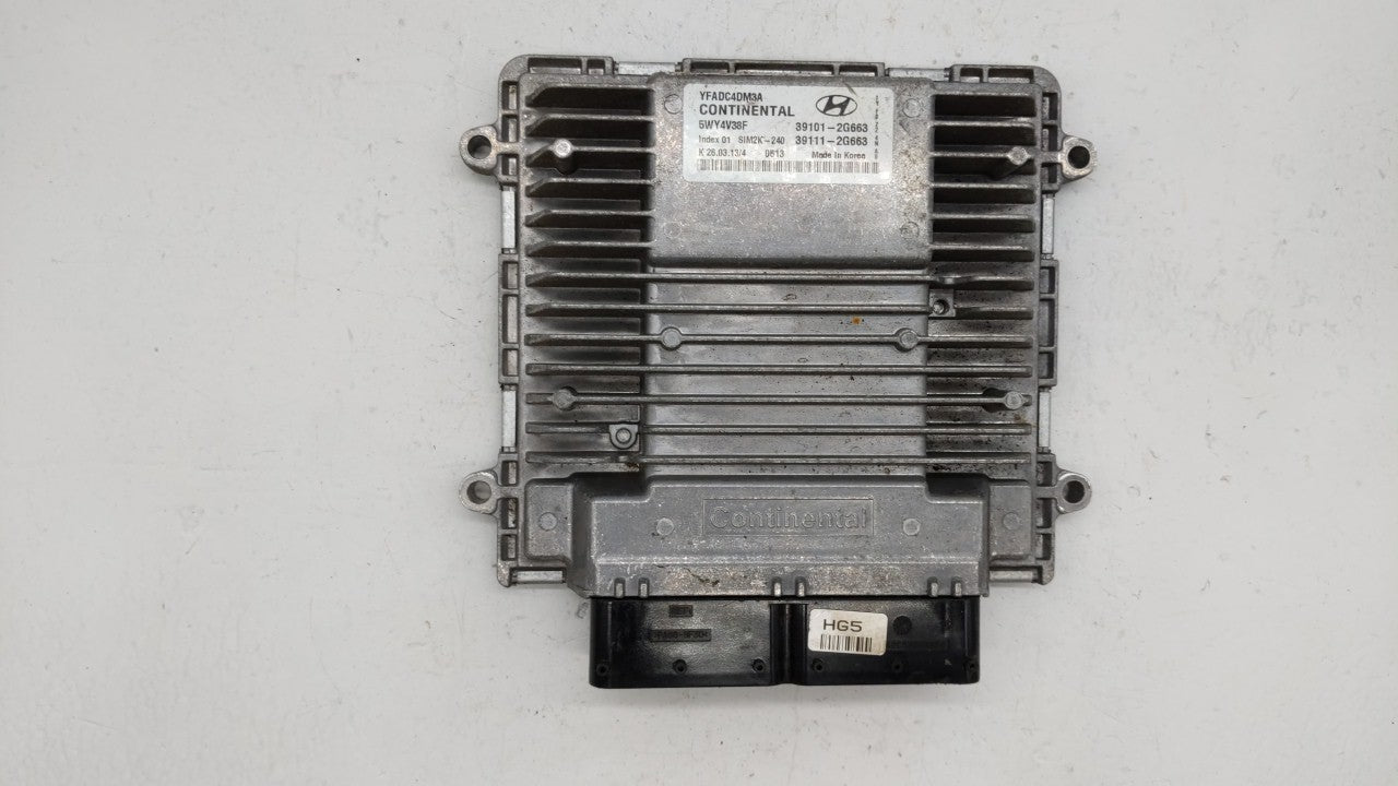 2011-2014 Hyundai Sonata PCM Engine Control Computer ECU ECM PCU OEM P/N:39101-2G661 39111-2G661 Fits Fits 2011 2012 2013 20