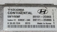 2011-2014 Hyundai Sonata PCM Engine Control Computer ECU ECM PCU OEM P/N:39101-2G661 39111-2G661 Fits Fits 2011 2012 2013 20