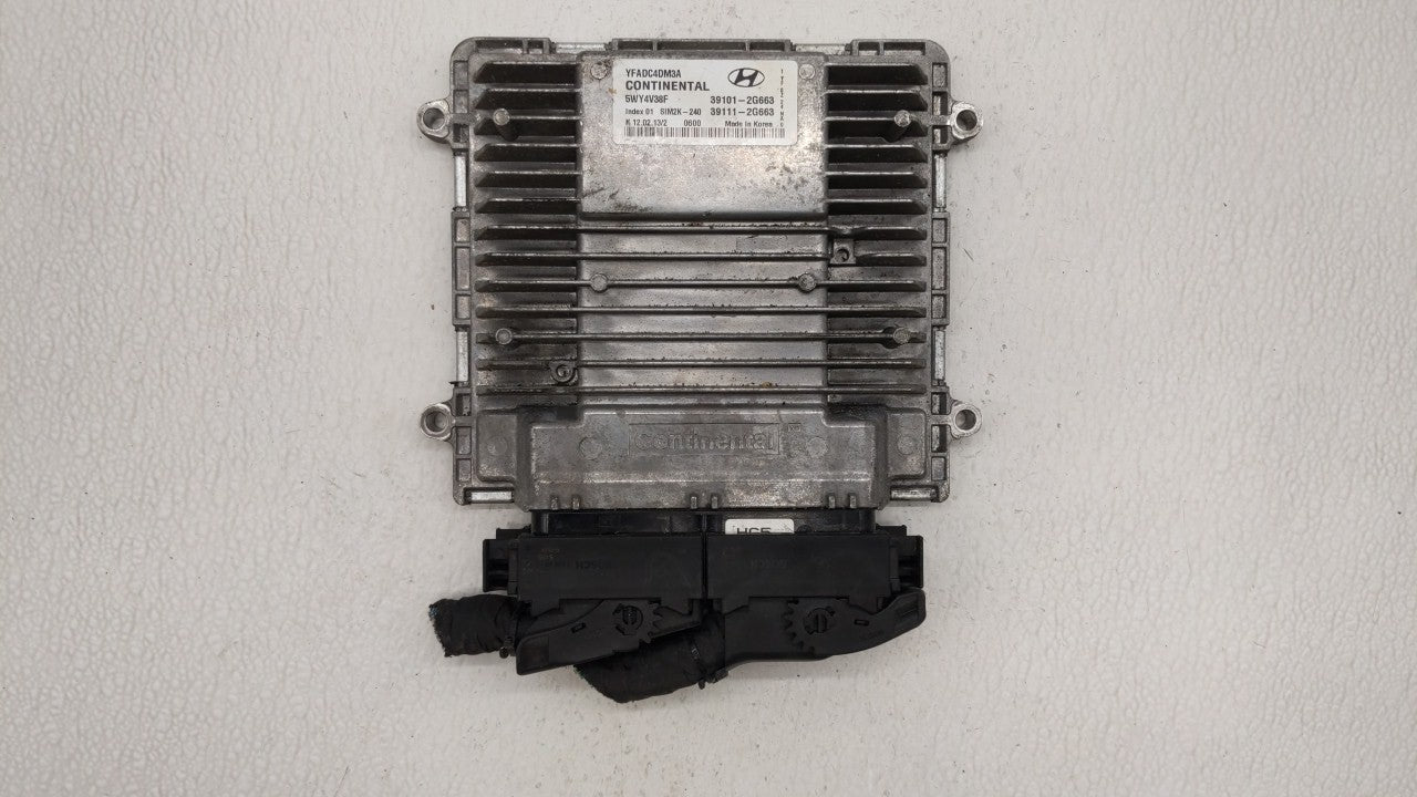2011-2014 Hyundai Sonata PCM Engine Control Computer ECU ECM PCU OEM P/N:39101-2G661 39111-2G661 Fits Fits 2011 2012 2013 20
