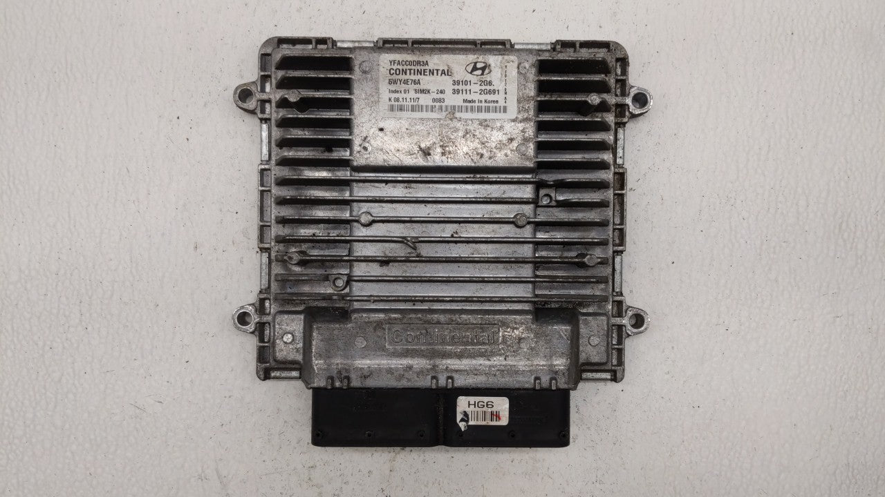 2011-2014 Hyundai Sonata PCM Engine Control Computer ECU ECM PCU OEM P/N:39101-2G692 39111-2G690 Fits Fits 2011 2012 2013 20