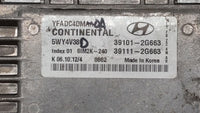 2011-2014 Hyundai Sonata PCM Engine Control Computer ECU ECM PCU OEM P/N:39101-2G661 39111-2G661 Fits Fits 2011 2012 2013 20