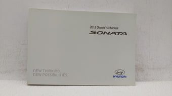 compare product 2013 Hyundai Sonata Owners Manual Book Guide OEM Used Auto Parts