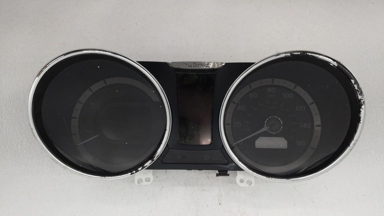 2011-2015 Hyundai Sonata Instrument Cluster Speedometer Gauges P/N:94001-4R003 Fits Fits 2011 2012 2013 2014 2015 OEM Used A