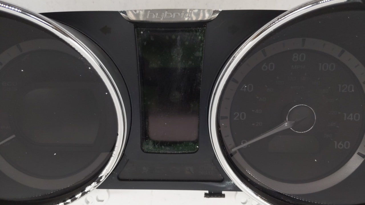 2011-2015 Hyundai Sonata Instrument Cluster Speedometer Gauges P/N:94001-4R003 Fits Fits 2011 2012 2013 2014 2015 OEM Used A