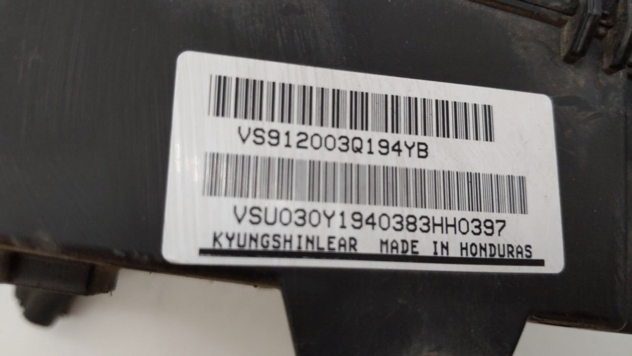 2011-2014 Hyundai Sonata Fusebox Fuse Box Panel Relay Module P/N:VS912003Q071MG VSQFHE2370F0175 Fits Fits 2011 2012 2013 201