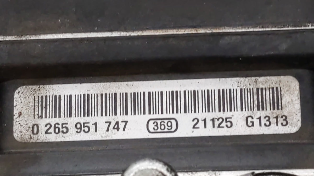 2011-2013 Hyundai Sonata Anti-Lock Brake ABS Pump Module Actuator OEM P/N:58920-3S400 58920-3Q500 Fits Fits 2011 2012 2013 O