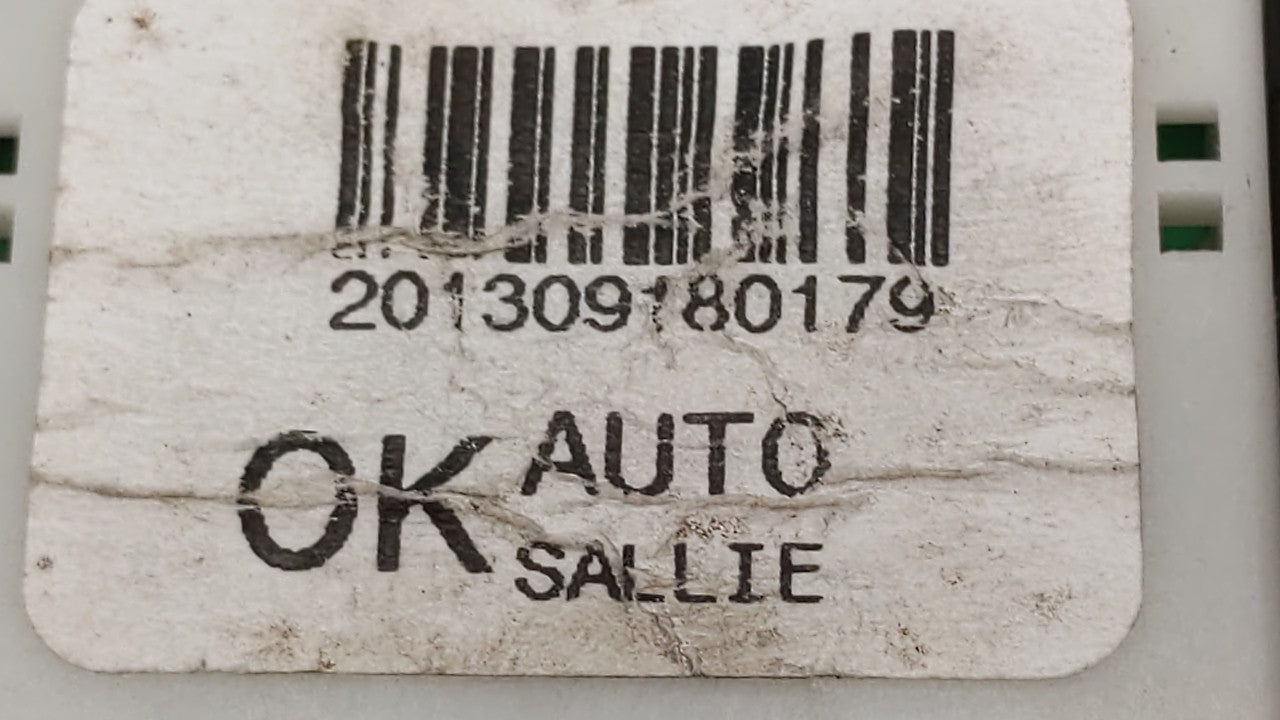 2011-2015 Hyundai Sonata Master Power Window Switch Replacement Driver Side Left P/N:201205081467 2425930 Fits OEM Used Auto