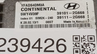 2011-2014 Hyundai Sonata PCM Engine Control Computer ECU ECM PCU OEM P/N:39111-2G669 39101-2G667 Fits Fits 2011 2012 2013 20