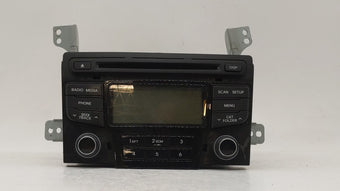 compare product 2012-2014 Hyundai Sonata Radio AM FM Cd Player Receiver Replacement P/N:96180-3Q700 Fits Fits 2012 2013 2014 OEM Used Auto Parts