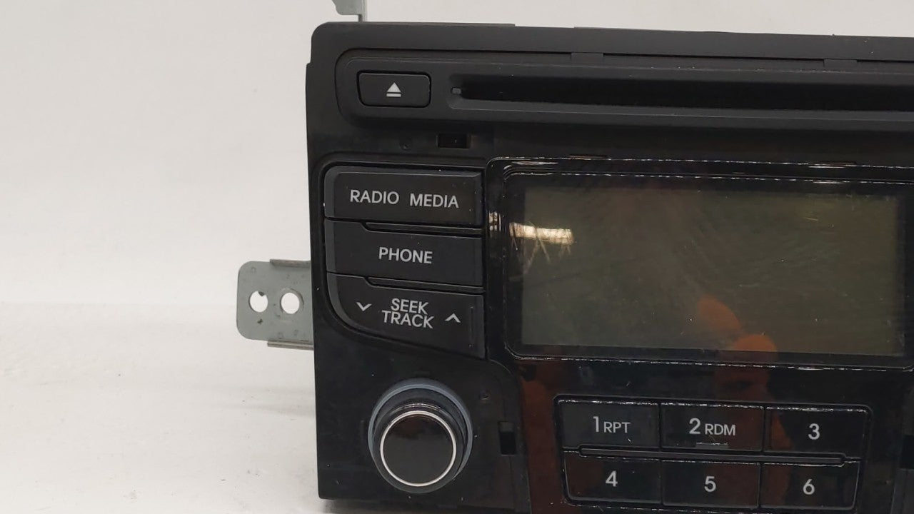 2012-2014 Hyundai Sonata Radio AM FM Cd Player Receiver Replacement P/N:96180-3Q700 Fits Fits 2012 2013 2014 OEM Used Auto P