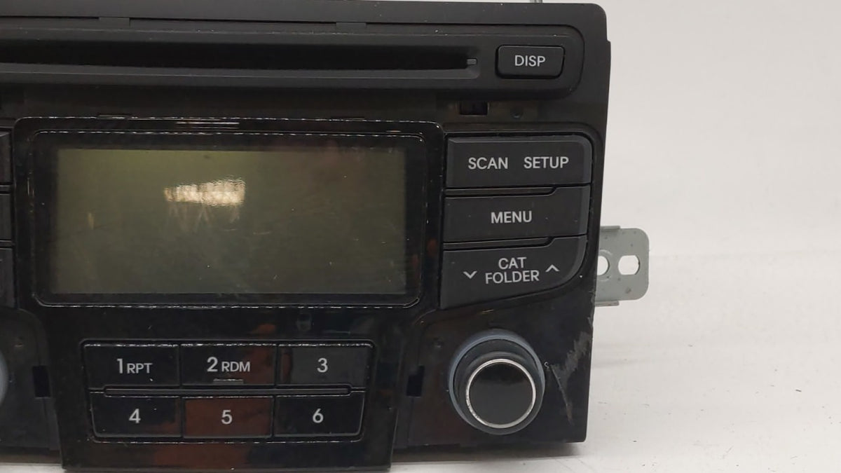 2012-2014 Hyundai Sonata Radio AM FM Cd Player Receiver Replacement P/N:96180-3Q700 Fits Fits 2012 2013 2014 OEM Used Auto P