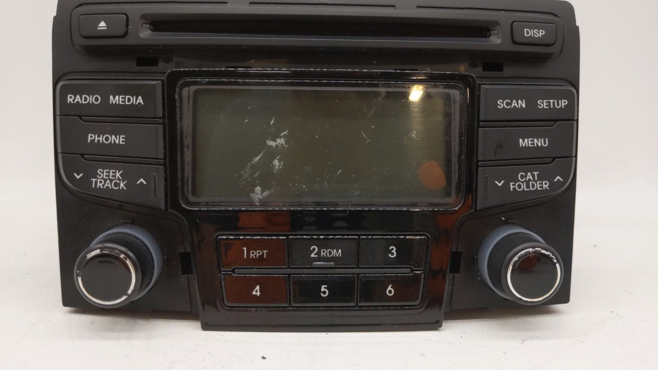 2012-2014 Hyundai Sonata Am Fm Cd Player Radio Receiver - Oemusedautoparts1.com