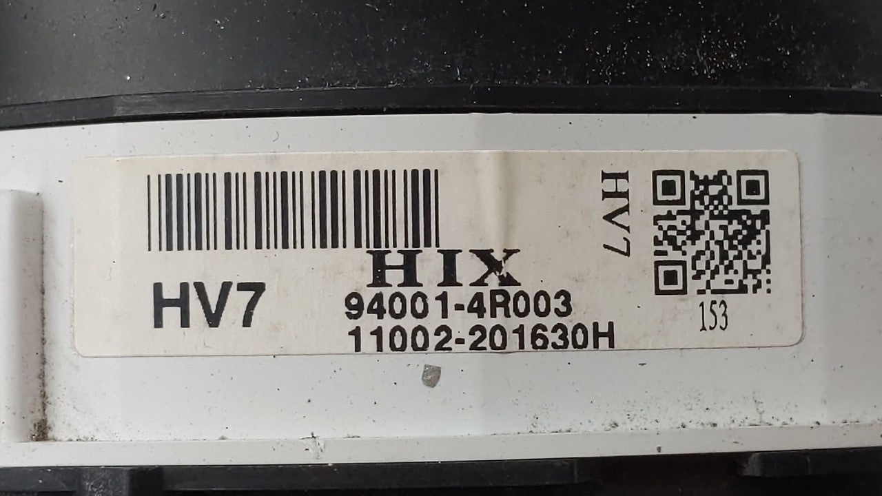 2011-2015 Hyundai Sonata Instrument Cluster Speedometer Gauges P/N:94001-4R000 94001-4R003 Fits Fits 2011 2012 2013 2014 201