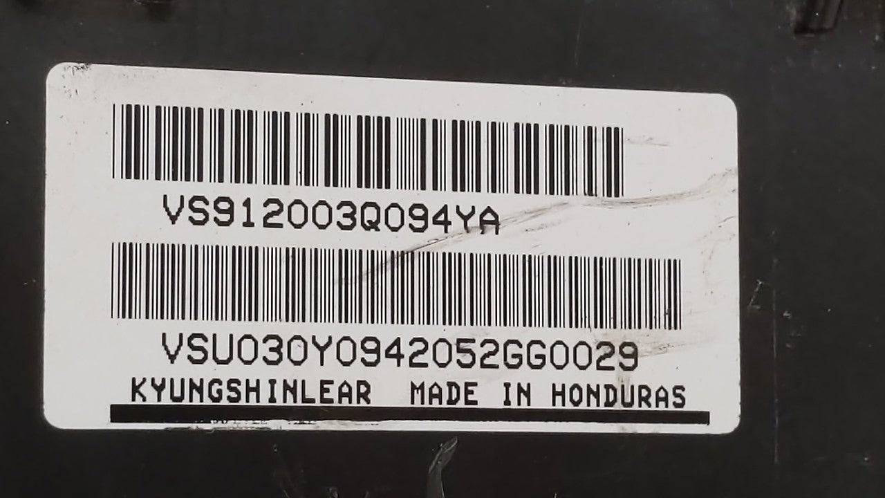 2011-2014 Hyundai Sonata Fusebox Fuse Box Panel Relay Module P/N:VS912003Q071MG VSQFHE2370F0175 Fits Fits 2011 2012 2013 201