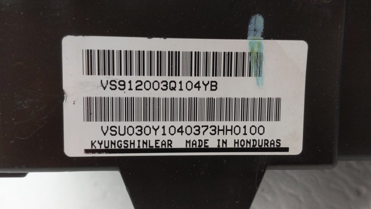 2011-2014 Hyundai Sonata Fusebox Fuse Box Panel Relay Module P/N:VS912003Q071MG VSQFHE2370F0175 Fits Fits 2011 2012 2013 201