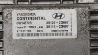 2011-2014 Hyundai Sonata PCM Engine Control Computer ECU ECM PCU OEM P/N:39111-2G669 39101-2G667 Fits Fits 2011 2012 2013 20