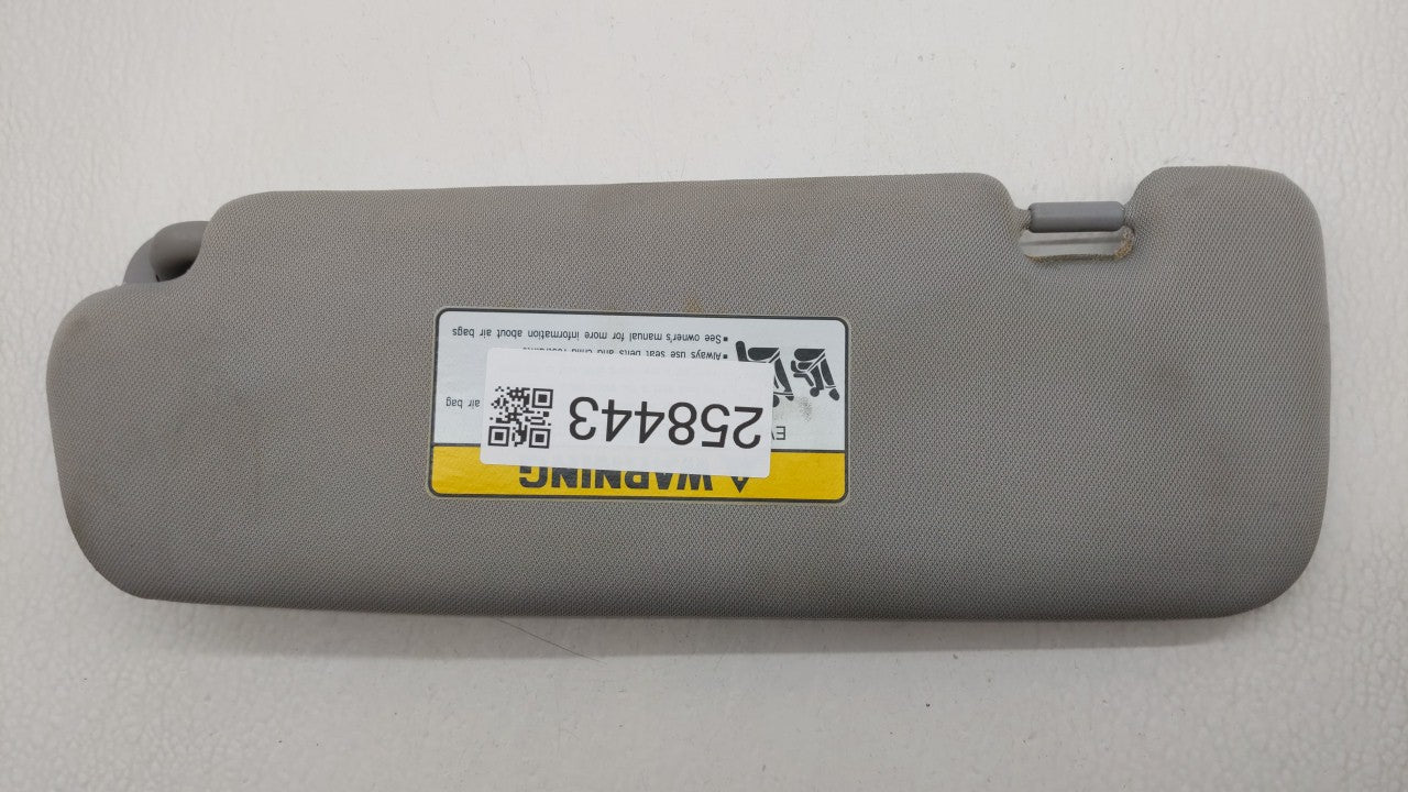 2011-2015 Hyundai Sonata Sun Visor Shade Replacement Passenger Right Mirror Fits Fits 2011 2012 2013 2014 2015 OEM Used Auto