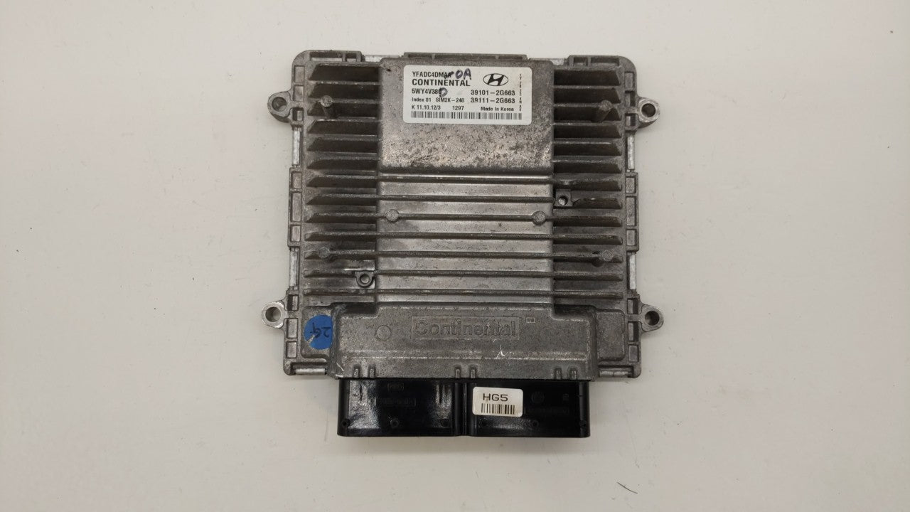2011-2014 Hyundai Sonata PCM Engine Control Computer ECU ECM PCU OEM P/N:39101-2G673 39101-2G671 Fits Fits 2011 2012 2013 20