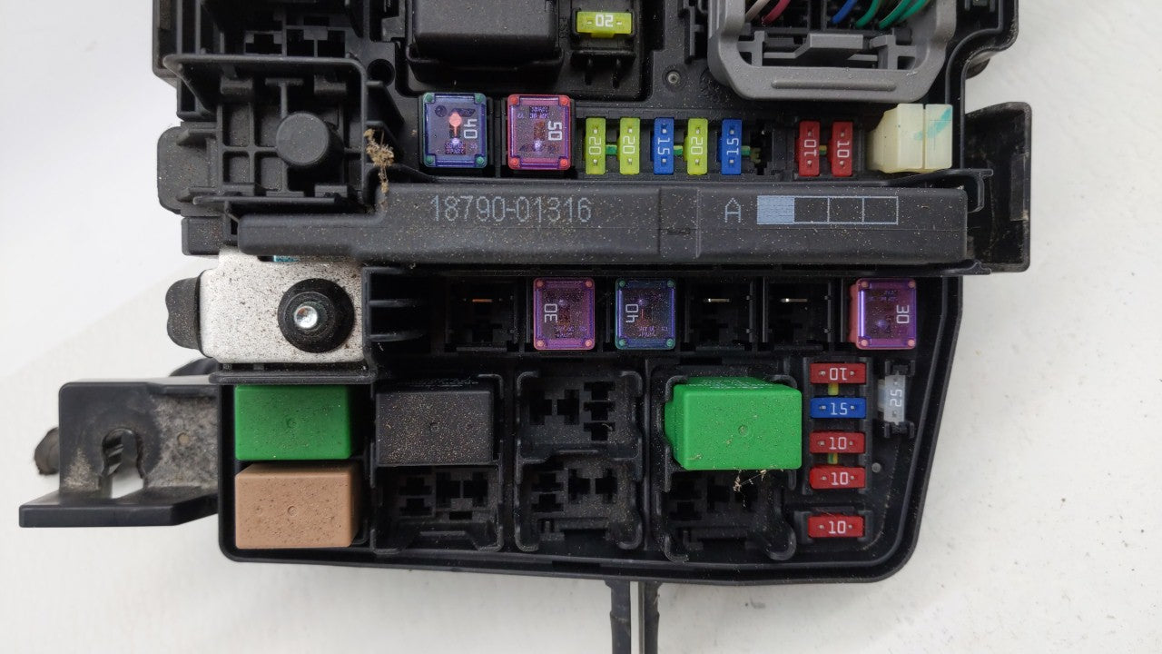 2011-2014 Hyundai Sonata Fusebox Fuse Box Panel Relay Module P/N:VS912003Q071MG VSQFHE2370F0175 Fits Fits 2011 2012 2013 201