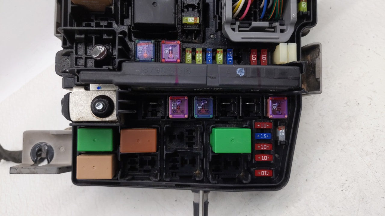 2011-2014 Hyundai Sonata Fusebox Fuse Box Panel Relay Module P/N:VS912003Q071MG VSQFHE2370F0175 Fits Fits 2011 2012 2013 201