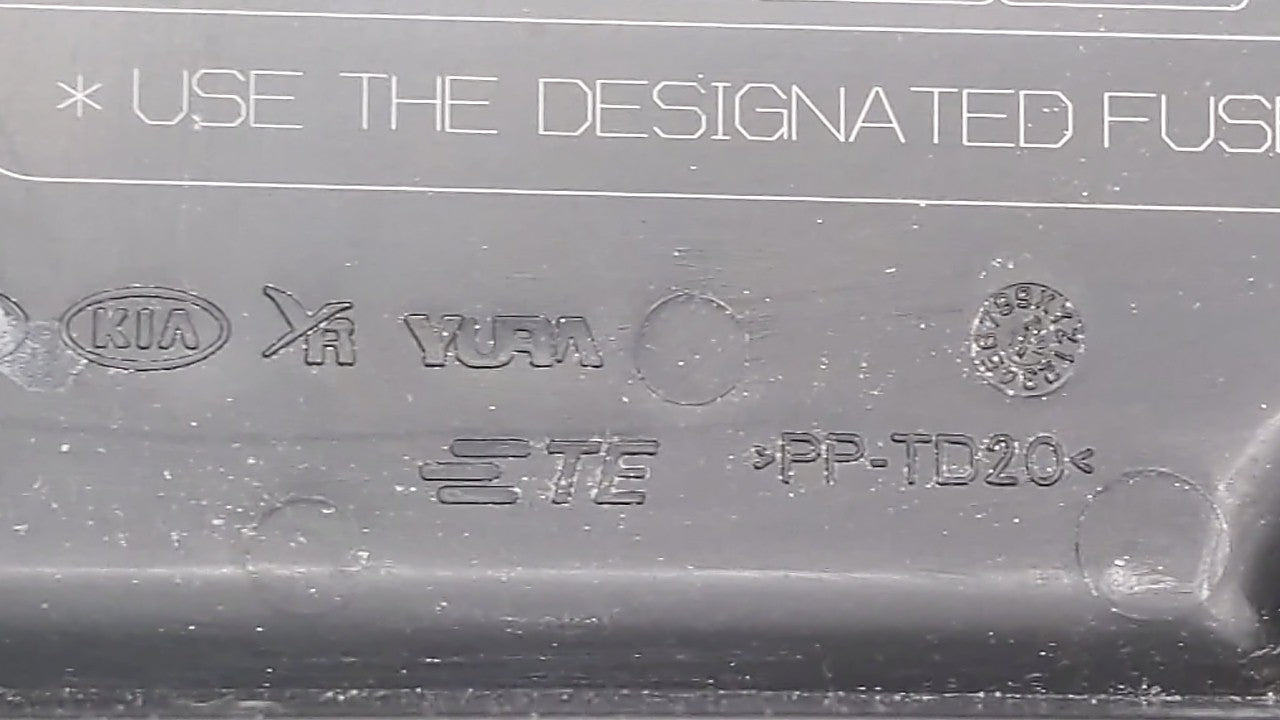 2011-2014 Hyundai Sonata Fusebox Fuse Box Panel Relay Module P/N:VS912003Q071MG VSQFHE2370F0175 Fits Fits 2011 2012 2013 201