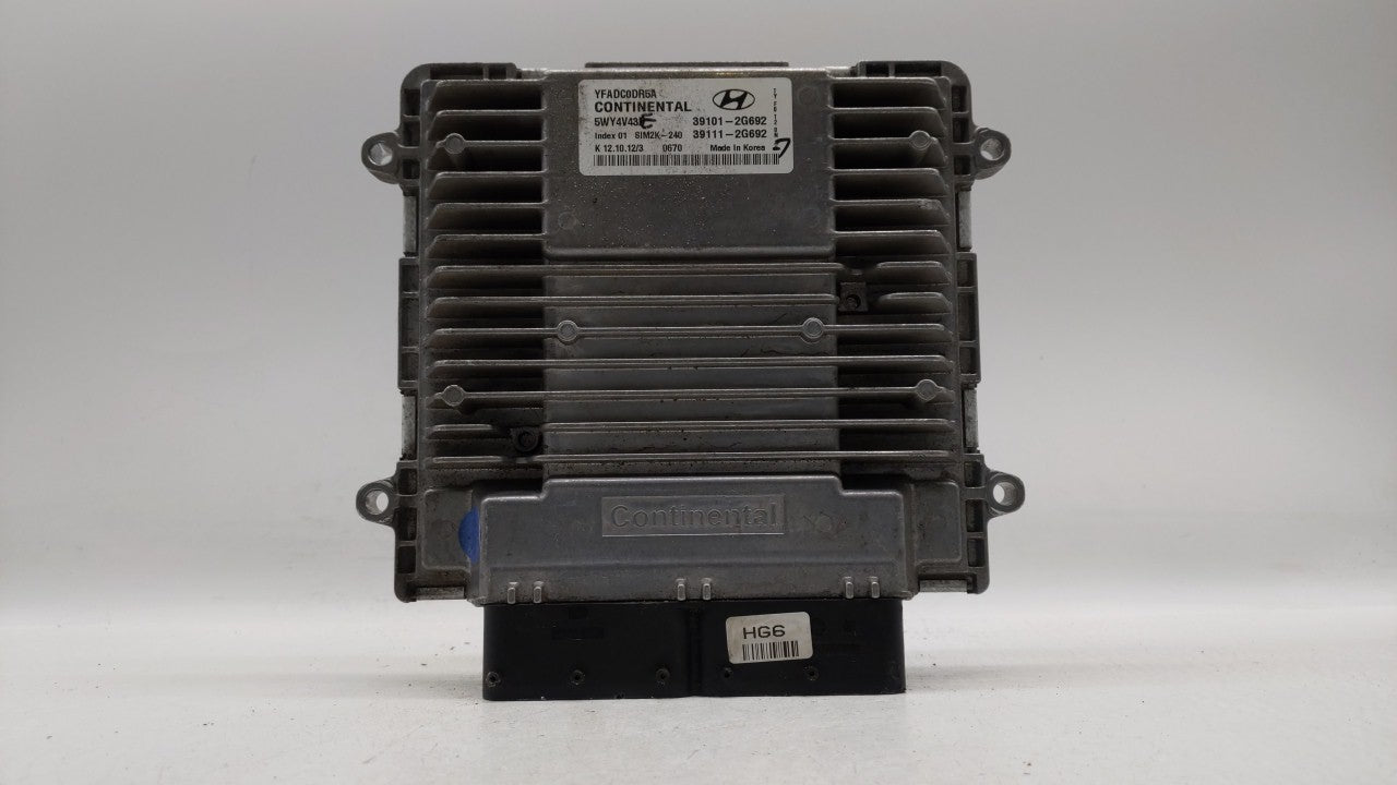 2011-2014 Hyundai Sonata PCM Engine Control Computer ECU ECM PCU OEM P/N:39101-2G692 39111-2G690 Fits Fits 2011 2012 2013 20