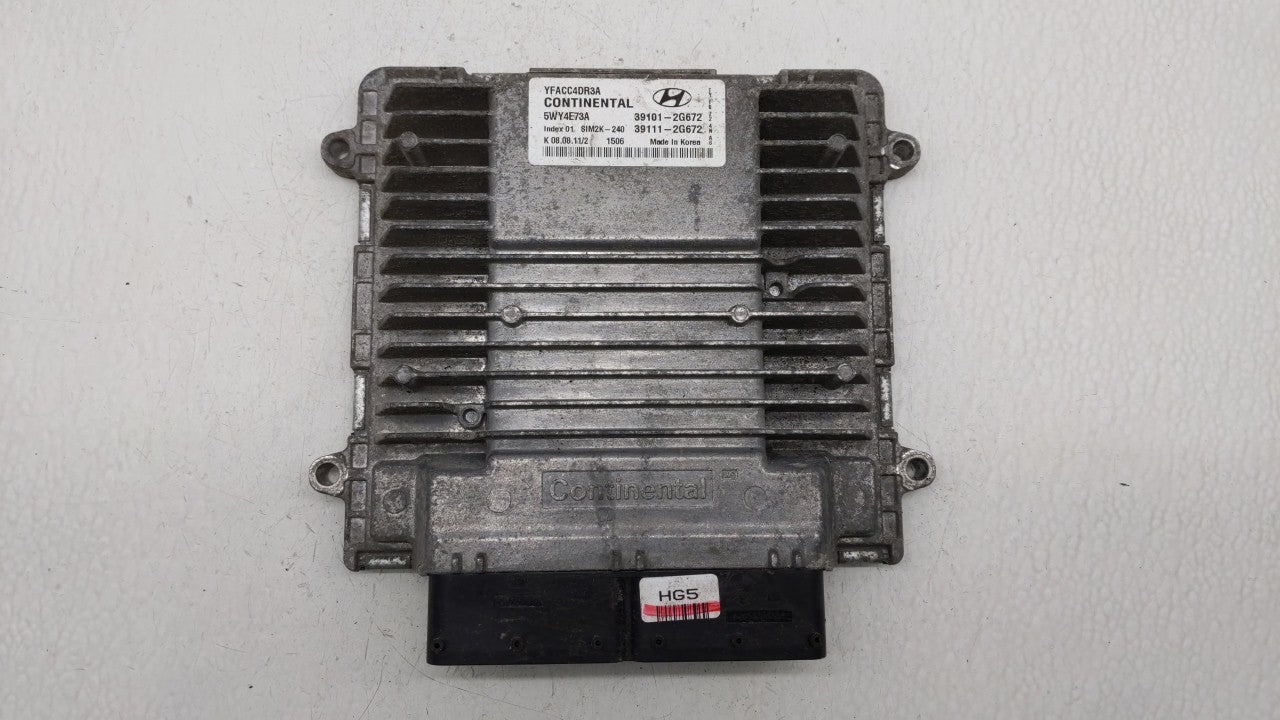 2011-2014 Hyundai Sonata PCM Engine Control Computer ECU ECM PCU OEM P/N:39101-2G673 39101-2G671 Fits Fits 2011 2012 2013 20