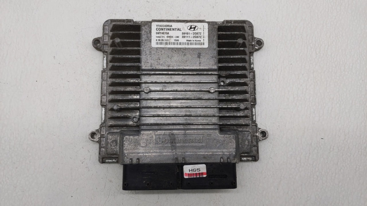 2011-2014 Hyundai Sonata PCM Engine Control Computer ECU ECM PCU OEM P/N:39101-2G673 39101-2G671 Fits 2011 2012 2013 2014 OE