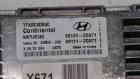2011-2014 Hyundai Sonata PCM Engine Control Computer ECU ECM PCU OEM P/N:39101-2G673 39101-2G671 Fits Fits 2011 2012 2013 20