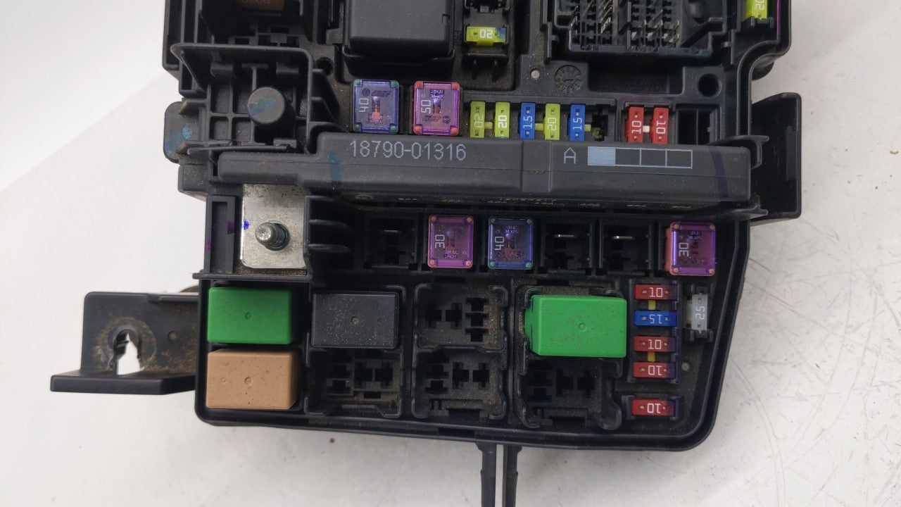 2011-2014 Hyundai Sonata Fusebox Fuse Box Panel Relay Module P/N:VS912003Q071MG VSQFHE2370F0175 Fits Fits 2011 2012 2013 201