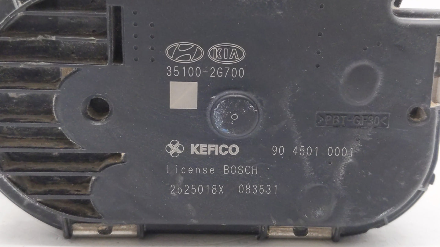 2011-2014 Hyundai Sonata Throttle Body P/N:35100-2G700 Fits Fits 2011 2012 2013 2014 2015 2016 OEM Used Auto Parts - Oemused