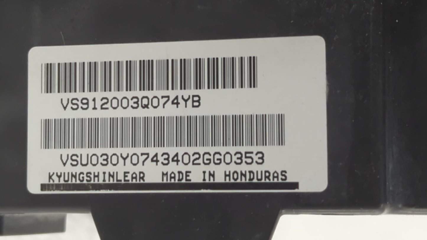 2011-2014 Hyundai Sonata Fusebox Fuse Box Panel Relay Module P/N:VS912003Q071MG VSQFHE2370F0175 Fits Fits 2011 2012 2013 201
