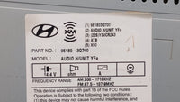 2012-2014 Hyundai Sonata Radio AM FM Cd Player Receiver Replacement P/N:961803Q700 Fits Fits 2012 2013 2014 OEM Used Auto Pa