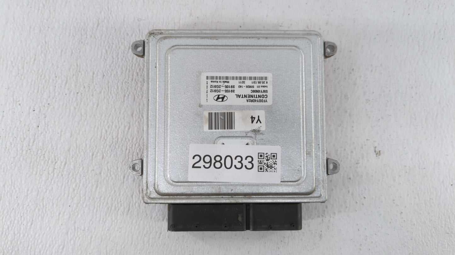 2011-2015 Hyundai Sonata PCM Engine Control Computer ECU ECM PCU OEM P/N:39155-2G916 39105-2G916 Fits OEM Used Auto Parts - 