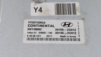 2011-2015 Hyundai Sonata PCM Engine Control Computer ECU ECM PCU OEM P/N:39155-2G916 39105-2G916 Fits OEM Used Auto Parts - 