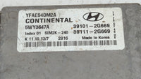 2011-2014 Hyundai Sonata PCM Engine Control Computer ECU ECM PCU OEM P/N:39111-2G669 39101-2G667 Fits Fits 2011 2012 2013 20
