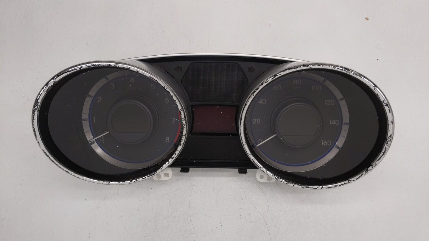 2011-2014 Hyundai Sonata Instrument Cluster Speedometer Gauges P/N:94001-3Q014 94011-3Q010 Fits Fits 2011 2012 2013 2014 OEM
