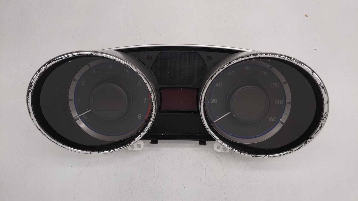 2011-2014 Hyundai Sonata Instrument Cluster Speedometer Gauges P/N:94001-3Q014 94011-3Q010 Fits Fits 2011 2012 2013 2014 OEM