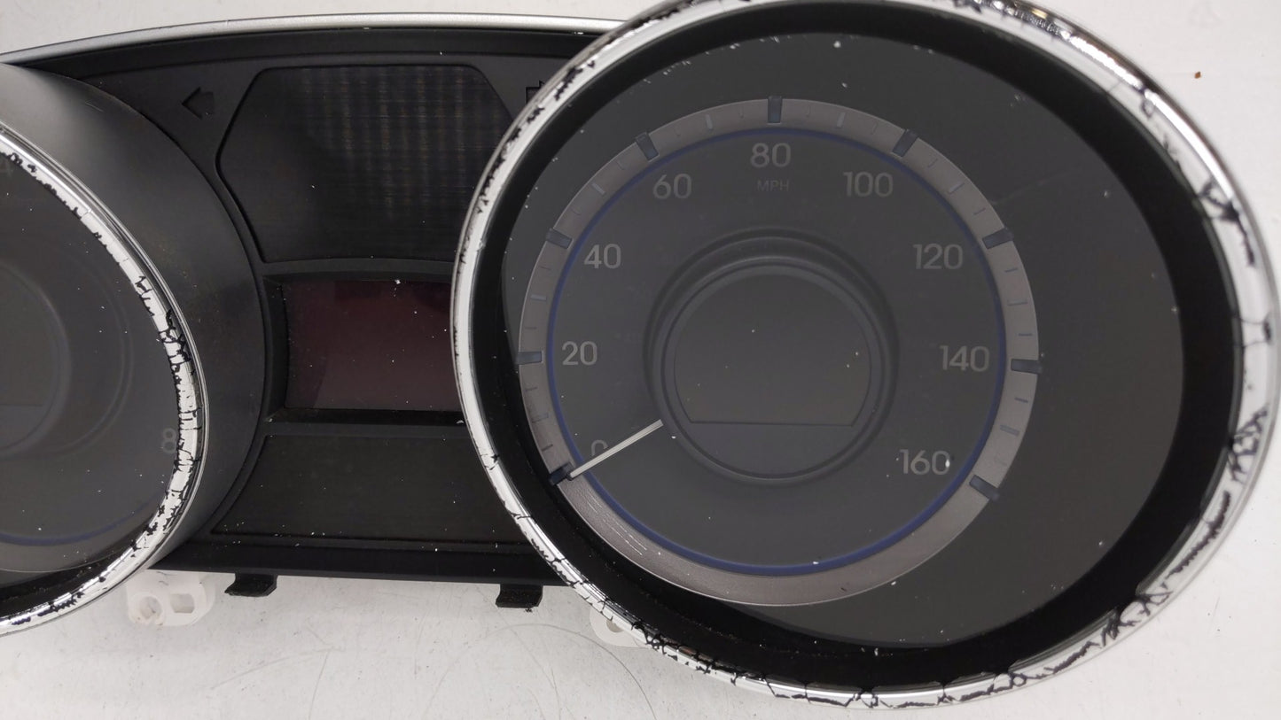 2011-2014 Hyundai Sonata Instrument Cluster Speedometer Gauges P/N:94001-3Q014 94011-3Q010 Fits Fits 2011 2012 2013 2014 OEM
