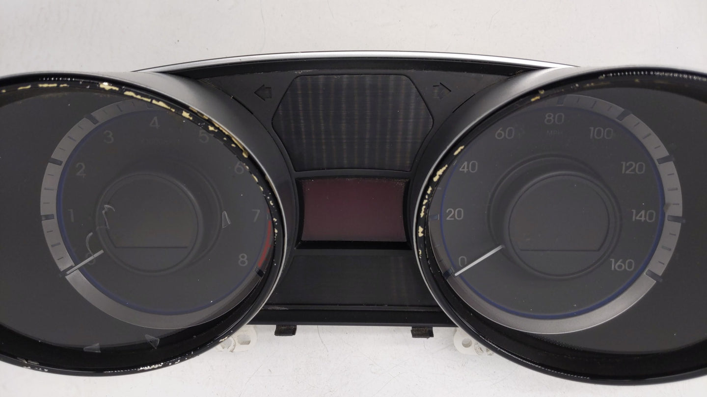 2011-2014 Hyundai Sonata Instrument Cluster Speedometer Gauges P/N:94001-3Q014 94011-3Q010 Fits Fits 2011 2012 2013 2014 OEM