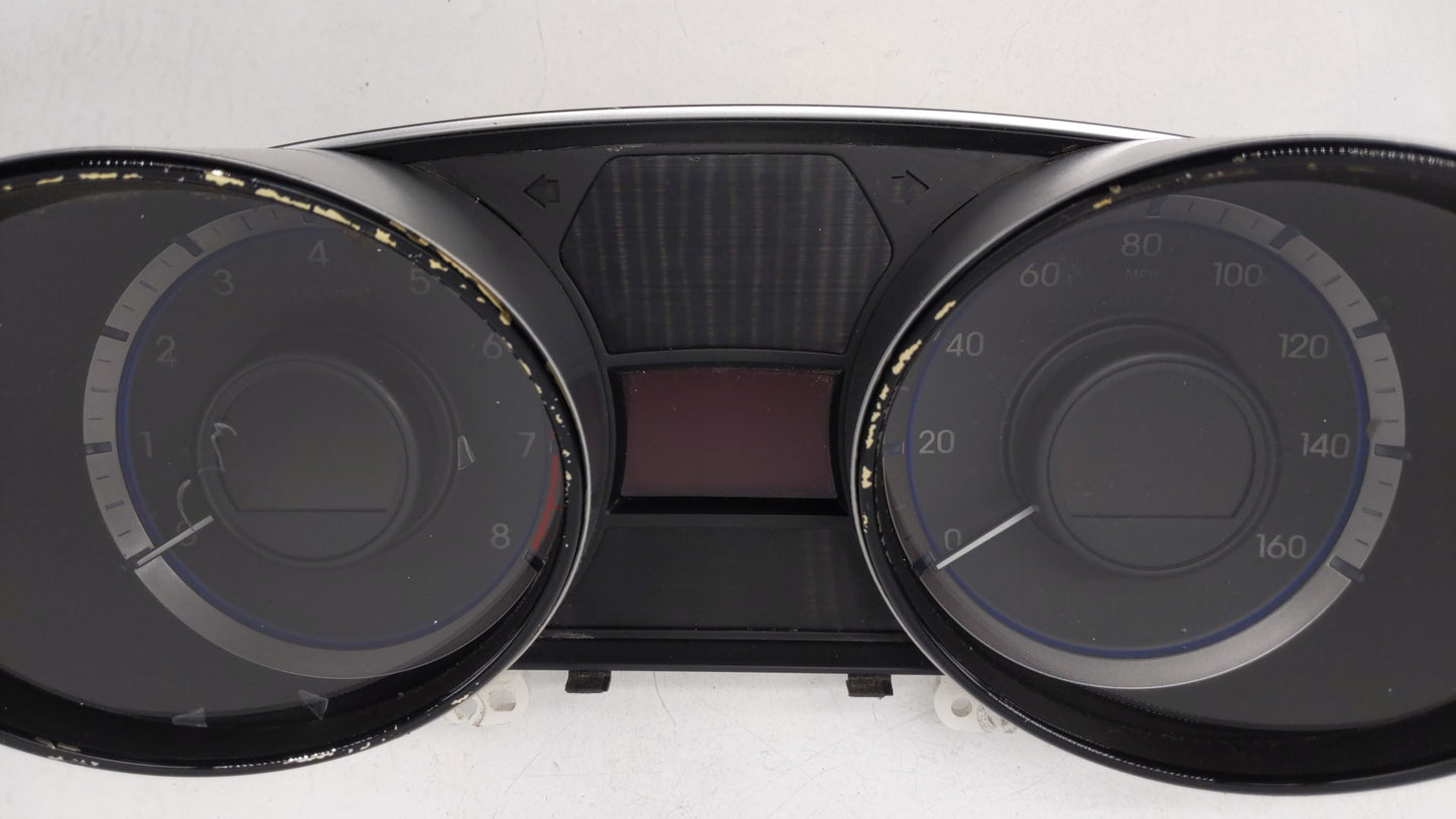 2011-2014 Hyundai Sonata Instrument Cluster Speedometer Gauges P/N:94001-3Q014 94011-3Q010 Fits Fits 2011 2012 2013 2014 OEM