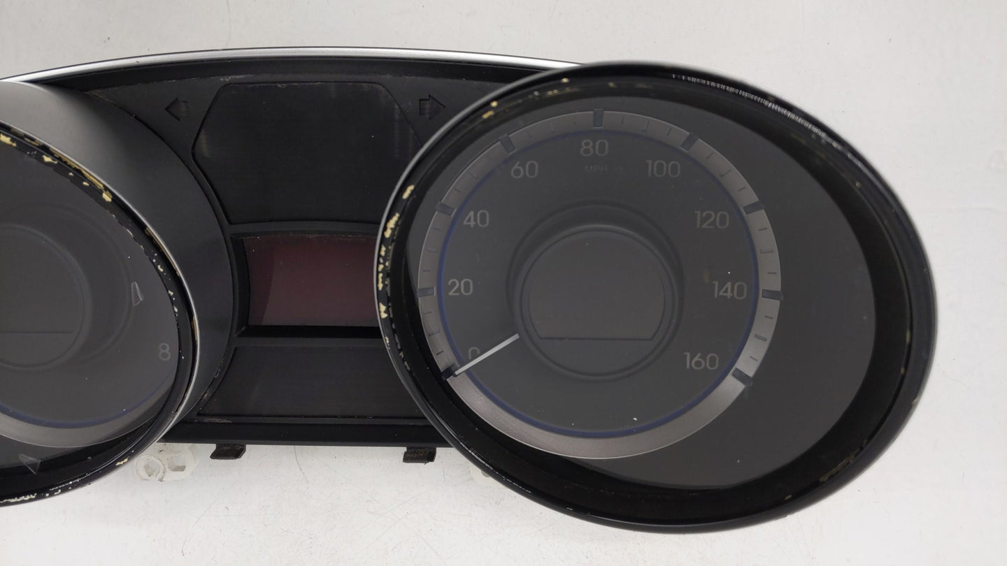 2011-2014 Hyundai Sonata Instrument Cluster Speedometer Gauges P/N:94001-3Q014 94011-3Q010 Fits Fits 2011 2012 2013 2014 OEM