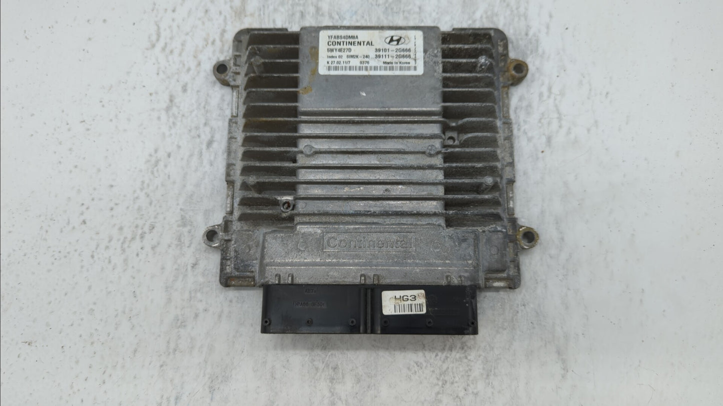 2011-2014 Hyundai Sonata PCM Engine Control Computer ECU ECM PCU OEM P/N:39111-2G669 39101-2G667 Fits Fits 2011 2012 2013 20
