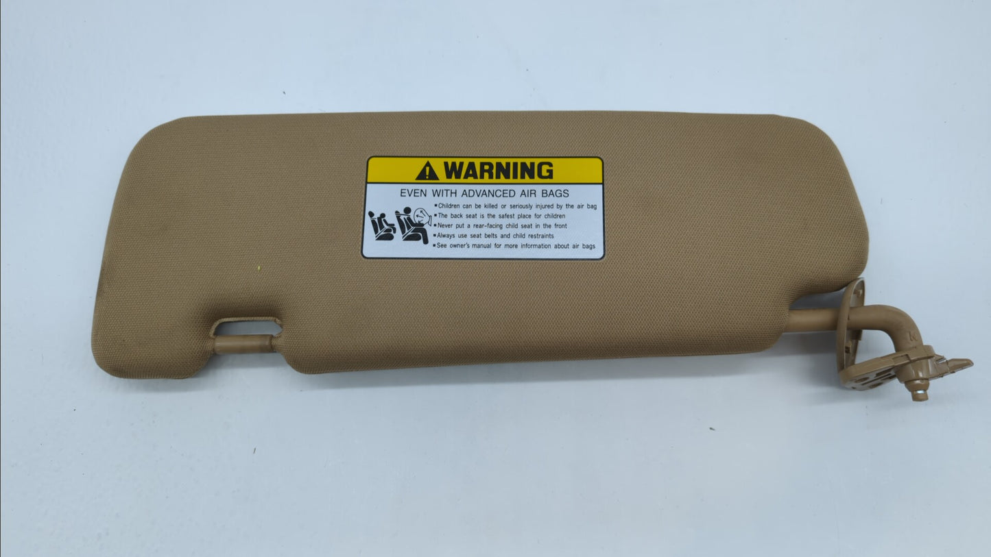2011-2015 Hyundai Sonata Sun Visor Shade Replacement Passenger Right Mirror Fits Fits 2011 2012 2013 2014 2015 OEM Used Auto