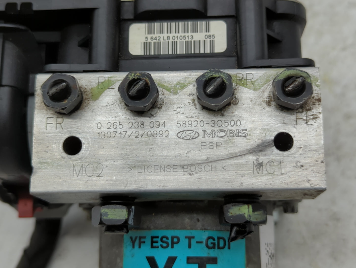 2011-2013 Hyundai Sonata ABS Pump Control Module Replacement P/N:58920-3Q600 58920-3S400, 58920-3Q500 Fits Fits 2011 2012 20